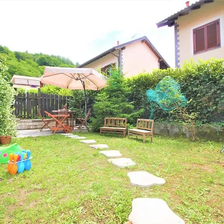 Rainbow House On Lake Orta With